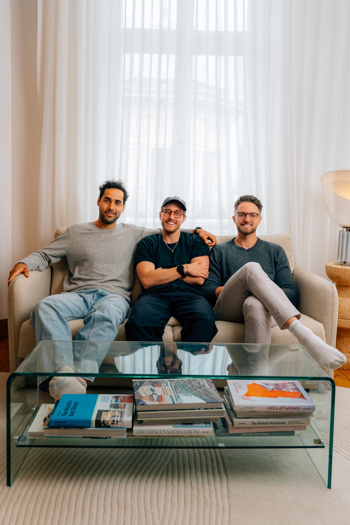Das Fortisana-Team: Leon, Max und Piran